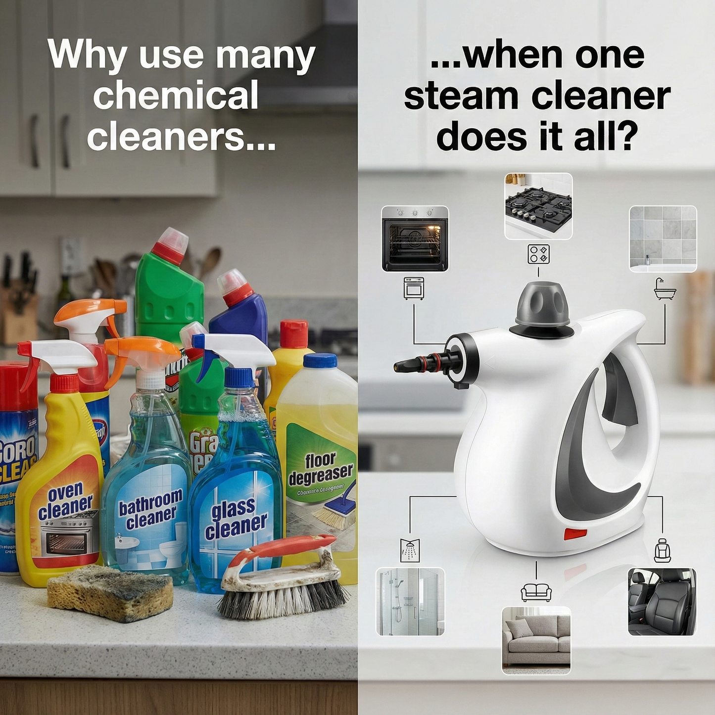 VapoJet™ - High Pressure Steam Cleaner