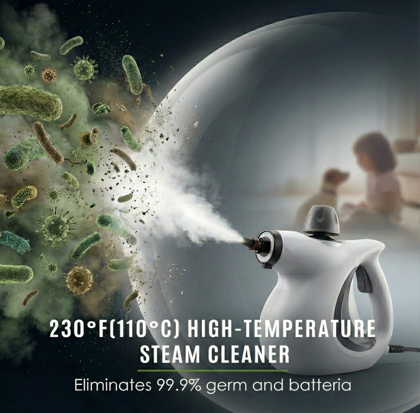 VapoJet™ - High Pressure Steam Cleaner